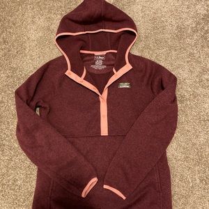 LL Bean pullover hoodie